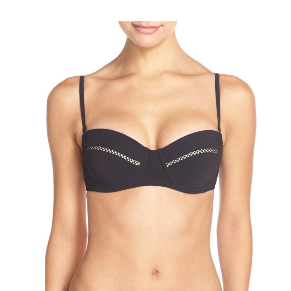 NWT- Lattice Underwire Bikini Top, Tory Burch